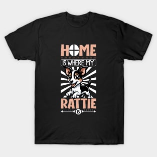 Home is with my Rat Terrier T-Shirt